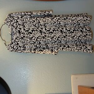 Lovely, B&W, L, dress